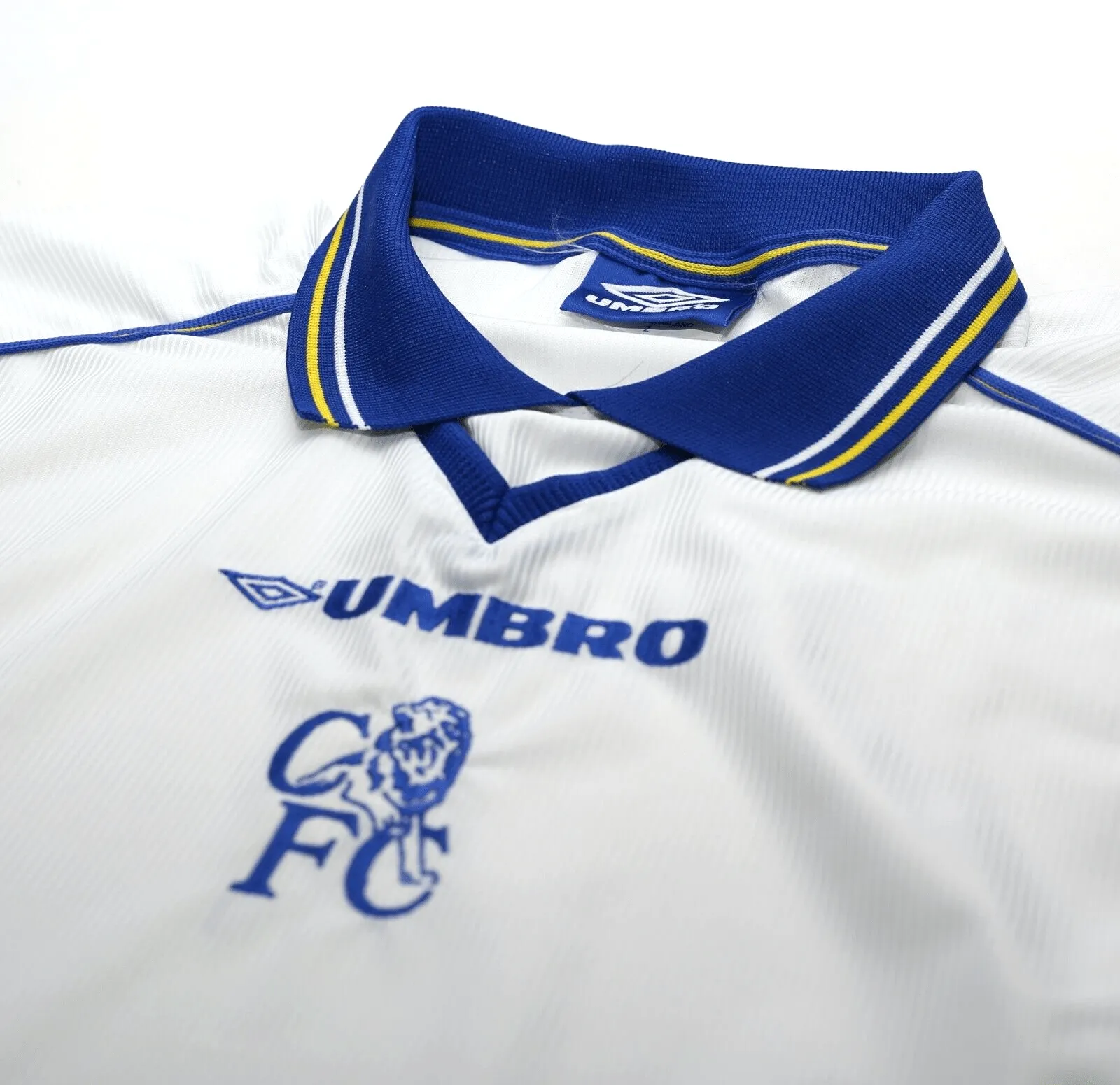 1998/99 CHELSEA Vintage Umbro Player Issue Away Football Shirt (XL)