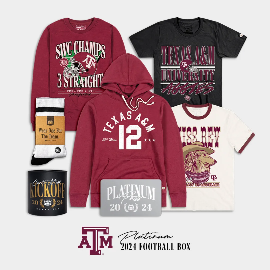 2024 Texas A&M Platinum Football Box