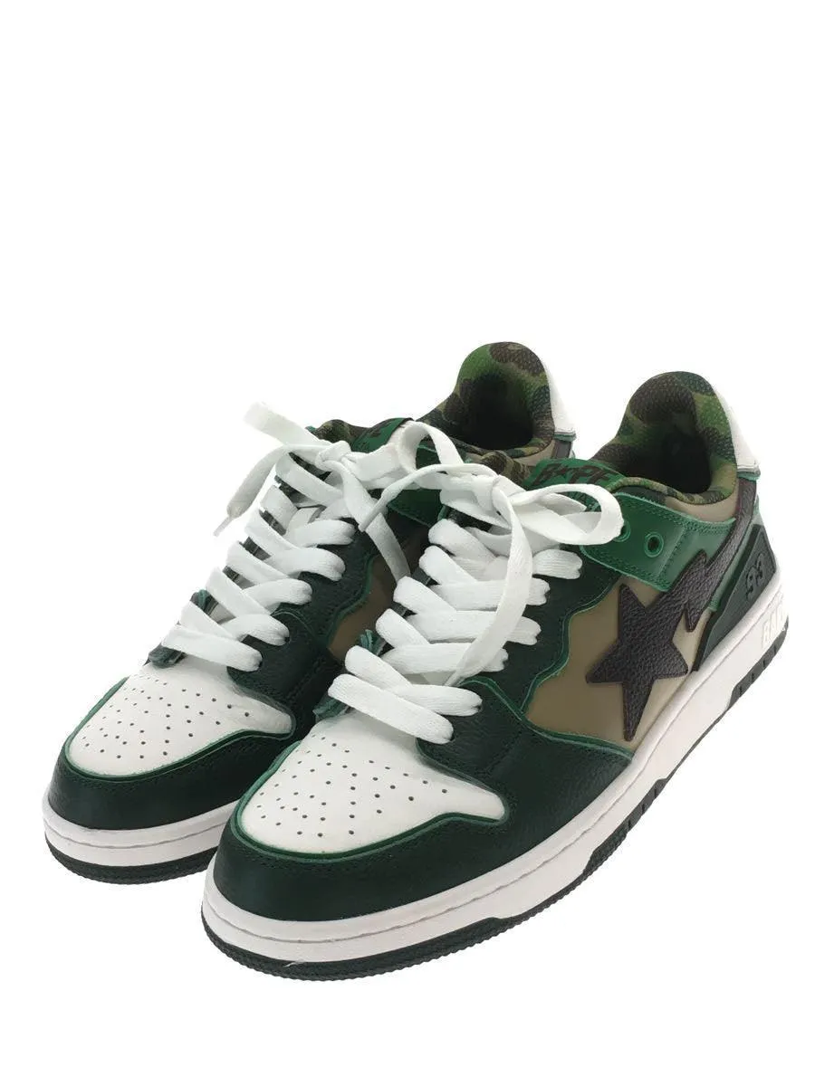 A Bathing Ape Bape SK8 Bapesta ABC Camo Green