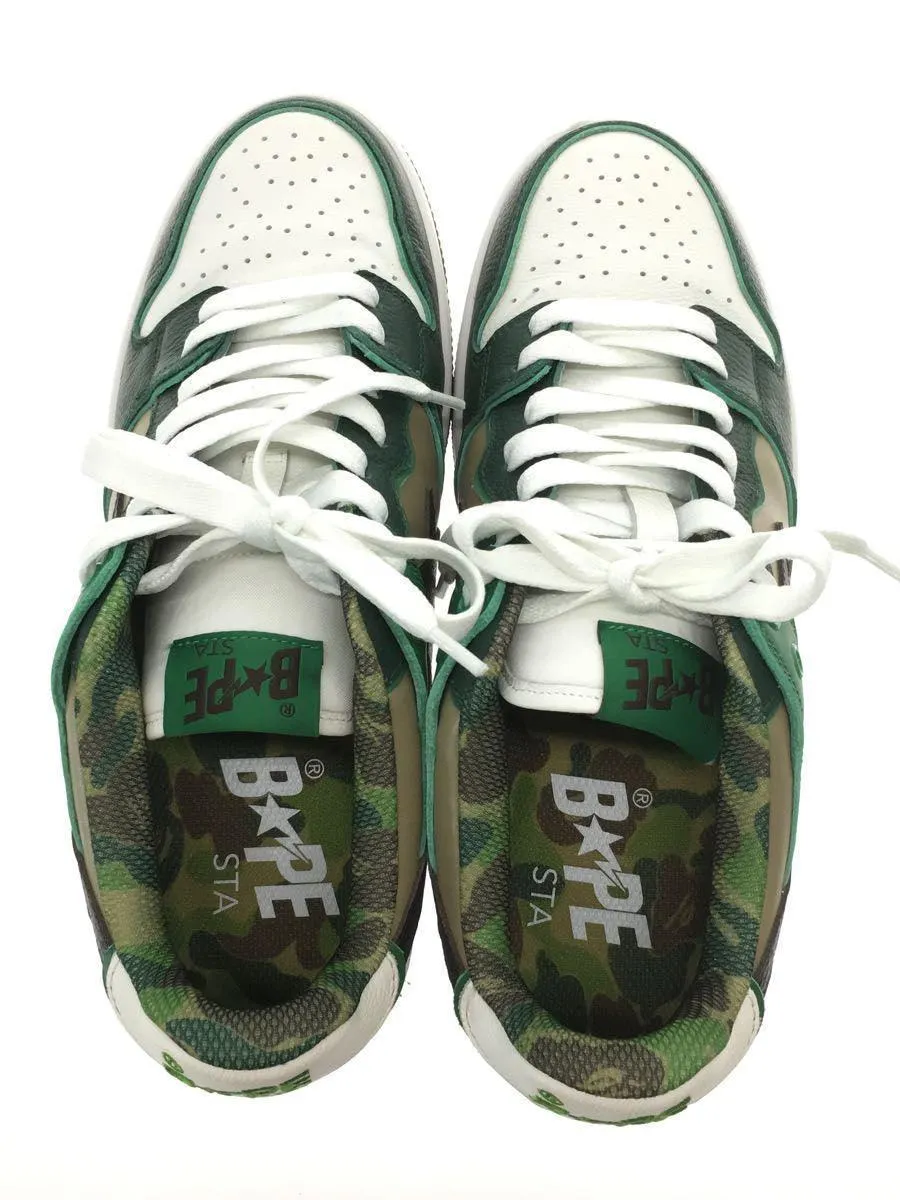 A Bathing Ape Bape SK8 Bapesta ABC Camo Green