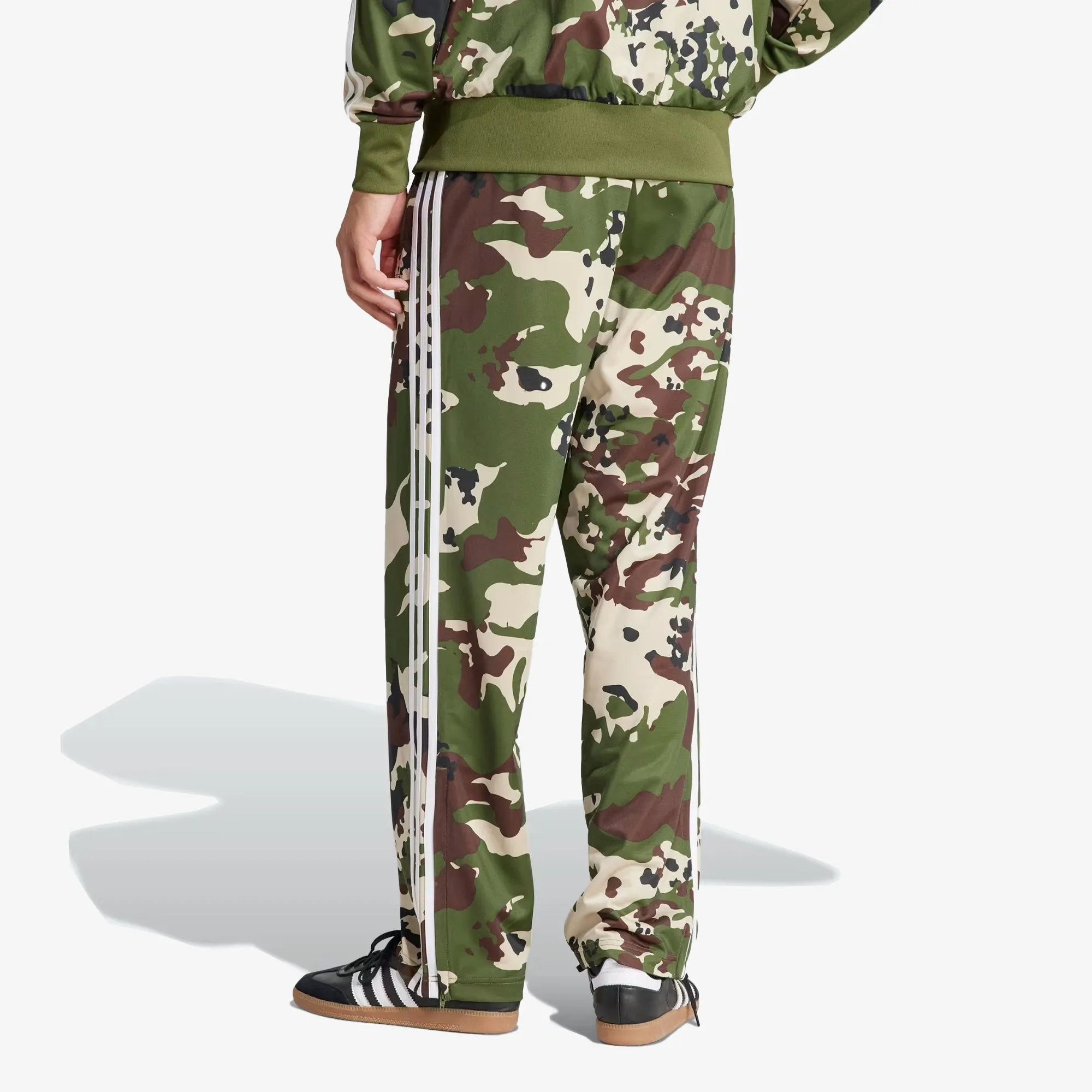 Adidas Originals | CAMO FOOTBALL TRACK PANTS  { WILD PINE