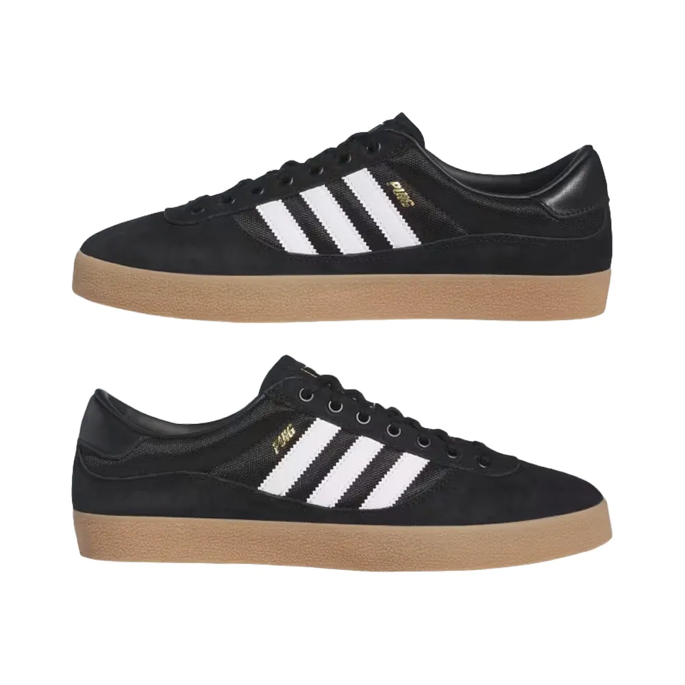 adidas SKATEBOARDING PUIG INDOOR SHOES // CORE BLACK/CLOUD WHITE/GUM