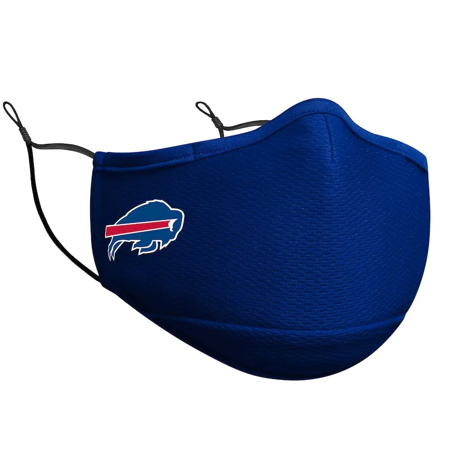 Adult Buffalo Bills NFL Football New Era Royal On-Field Adjustable Face Covering