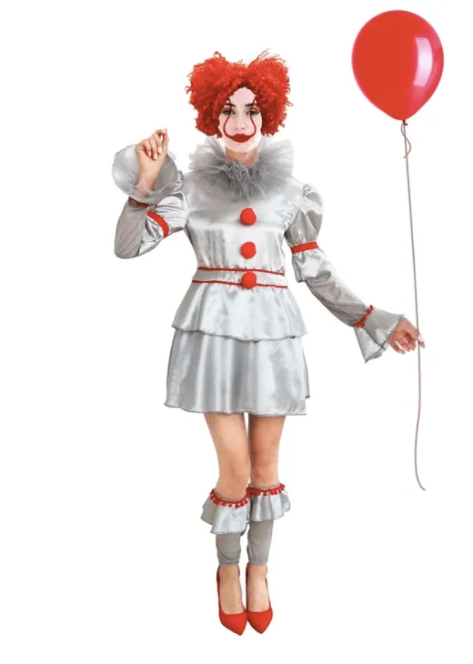 Adult Evil Clown Girl - Penny Wise