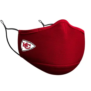 Adult Kansas City Chiefs NFL Football New Era Team Colour On-Field Adjustable Face Covering