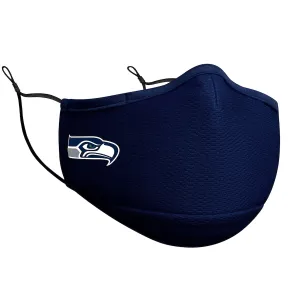 Adult Seattle Seahawks NFL Football New Era Team Colour On-Field Adjustable Face Covering