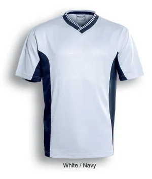 Adults Soccer Panel Jersey - White/Navy