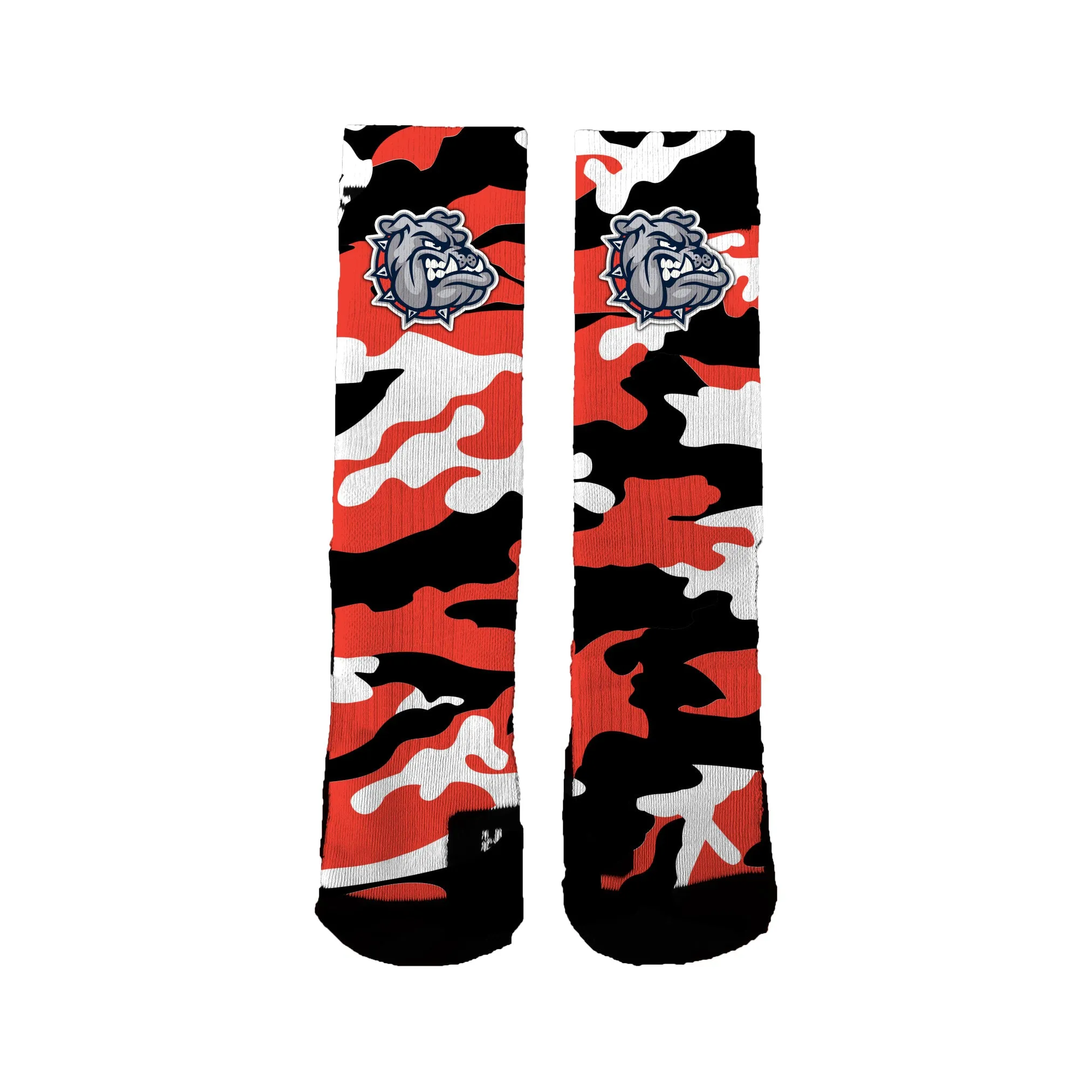 Ainsworth Bulldog Football Camo Socks