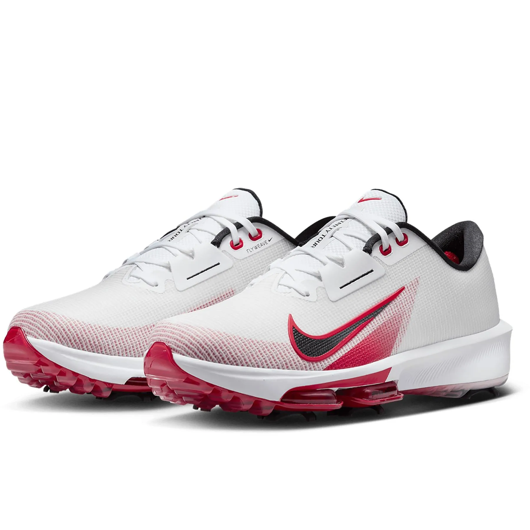 Air Zoom Infinity Tour NEXT% 2 Golf Shoes White/Black/University Red/Pure Platinum - AW24