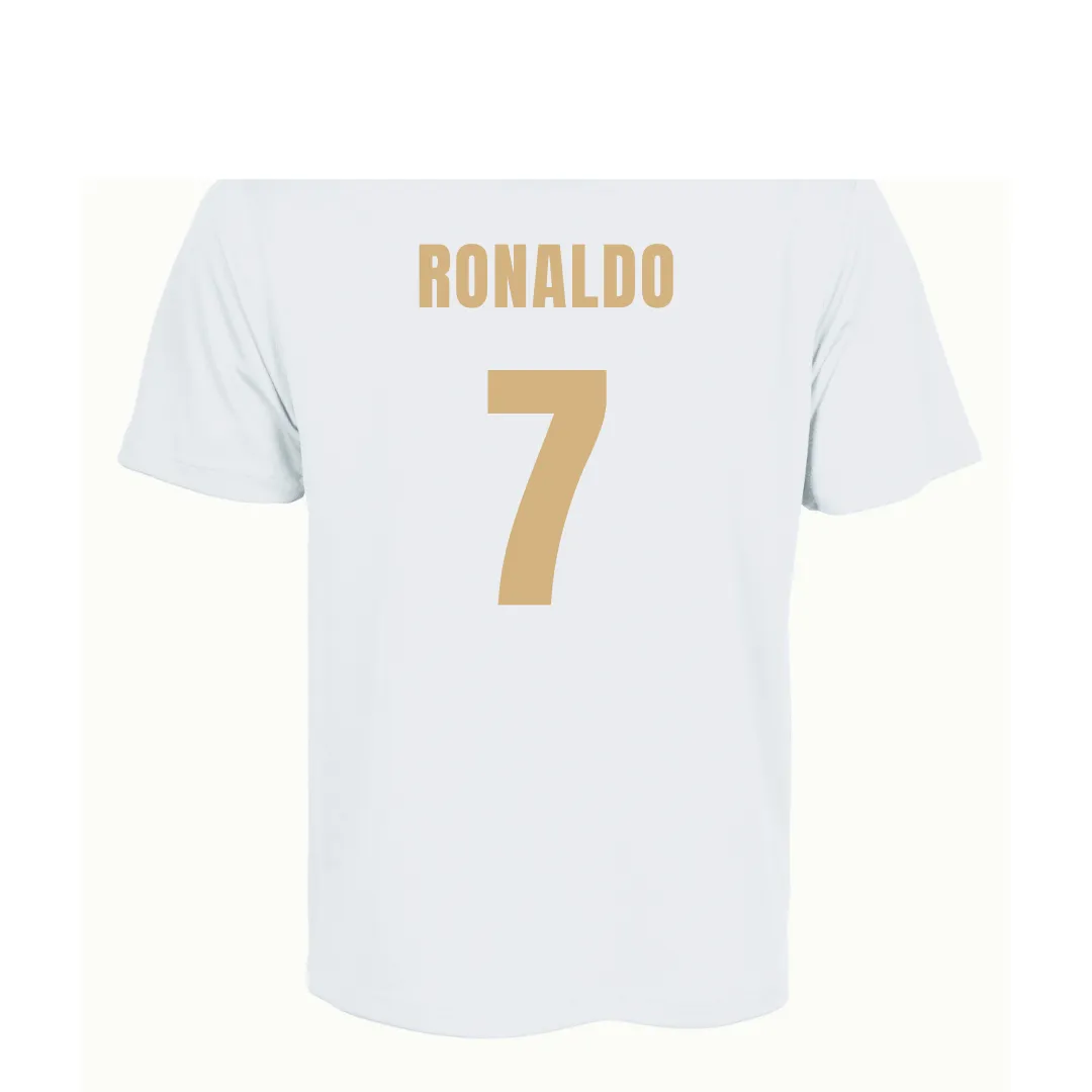 AL NASSR CR7 SUPPORTER SHIRT WHITE