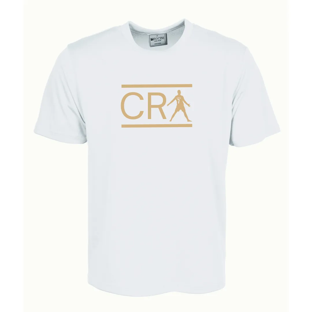 AL NASSR CR7 SUPPORTER SHIRT WHITE