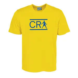 AL NASSR CR7 SUPPORTER SHIRT YELLOW