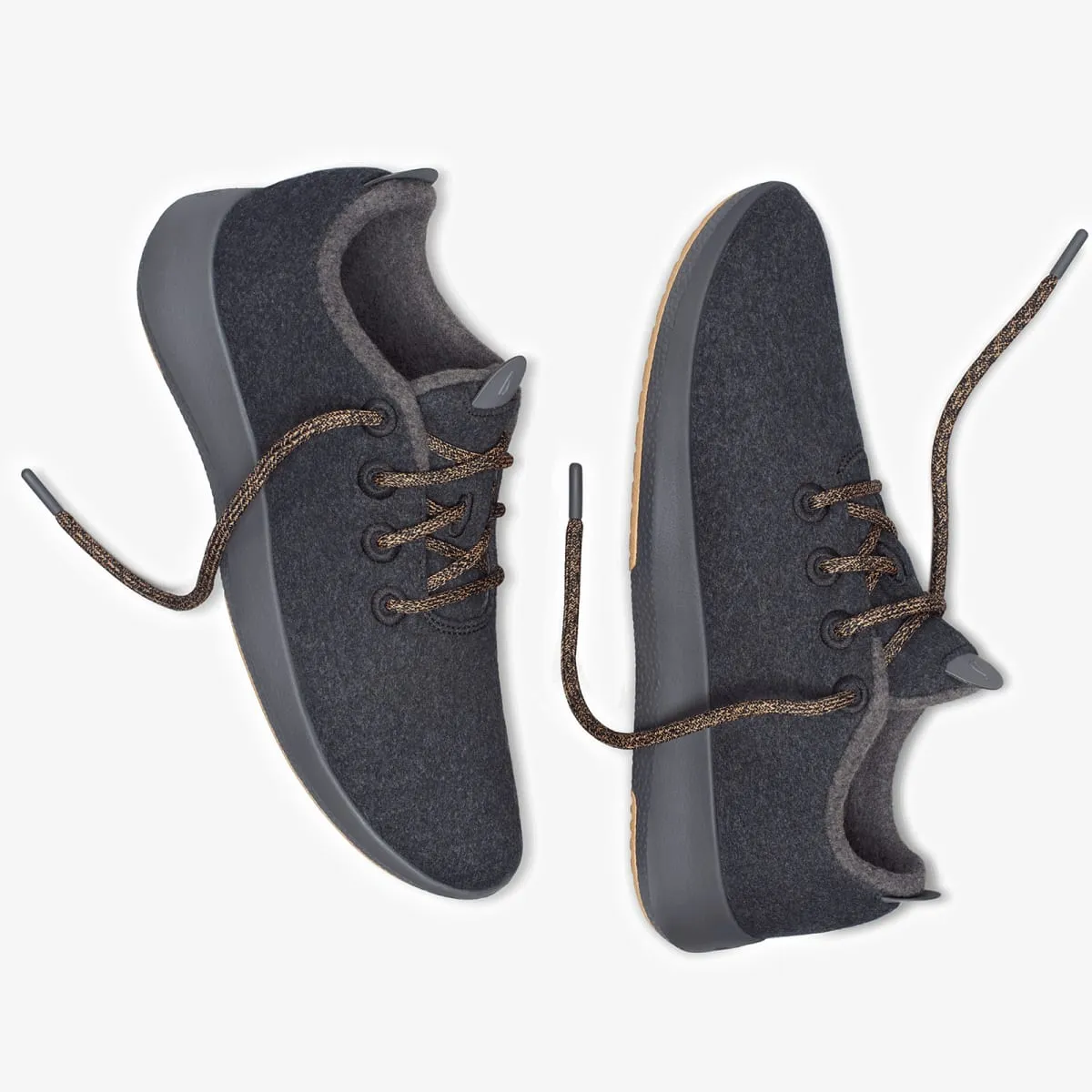 Allbirds Wool Runners Mizzles - LIMITED EDITION: Black Sands (Asphalt Sole)