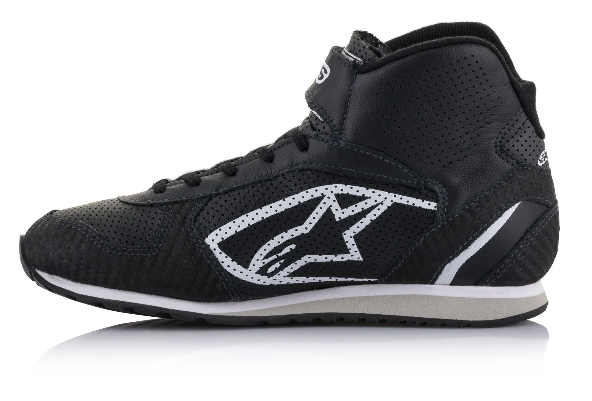 ALPINESTARS 2719021_12_11 Mechanic's shoes RADAR, FIA 8856-2018, black/white, Size 44