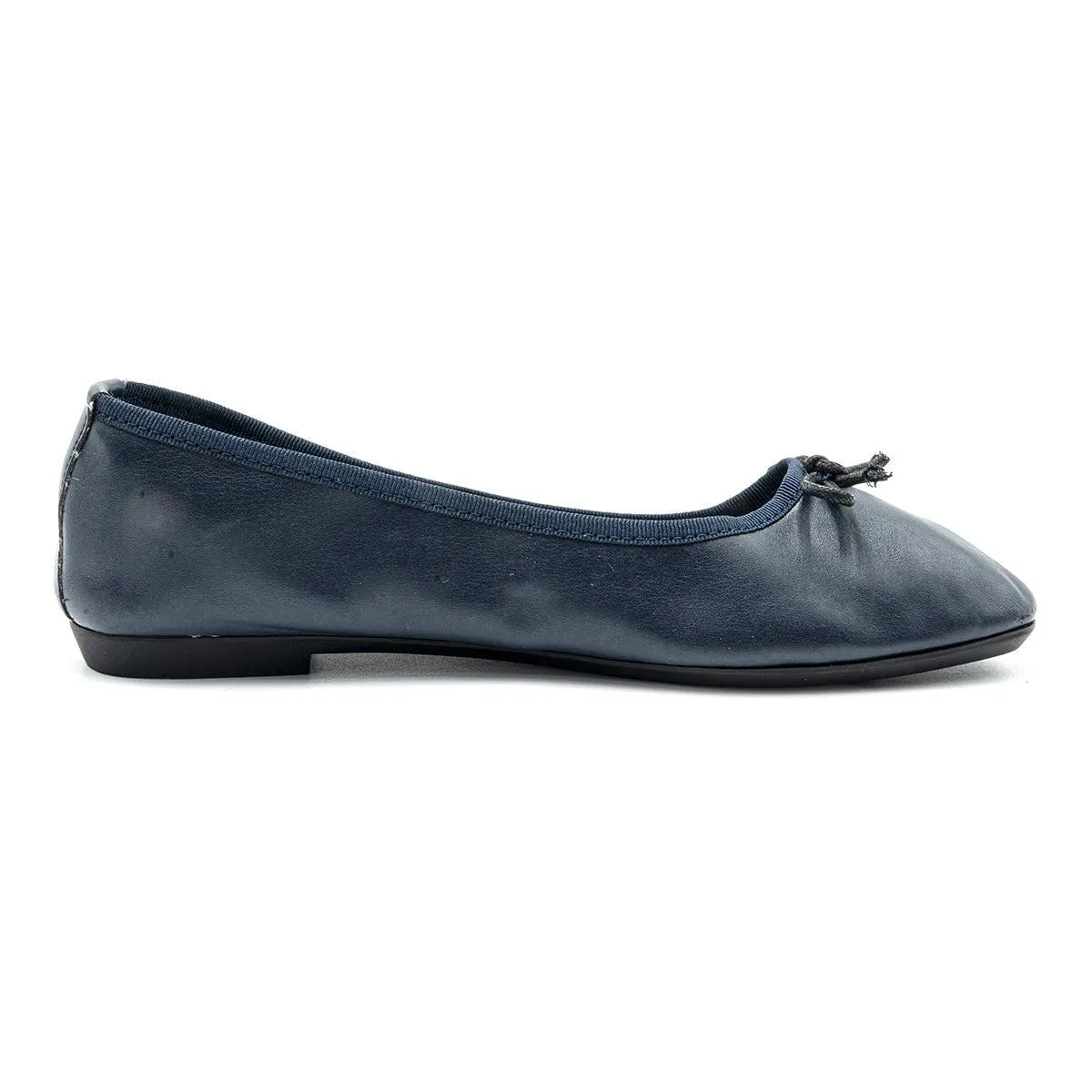 Alternative Casual Ballerinas Leather Blue Colour For Women