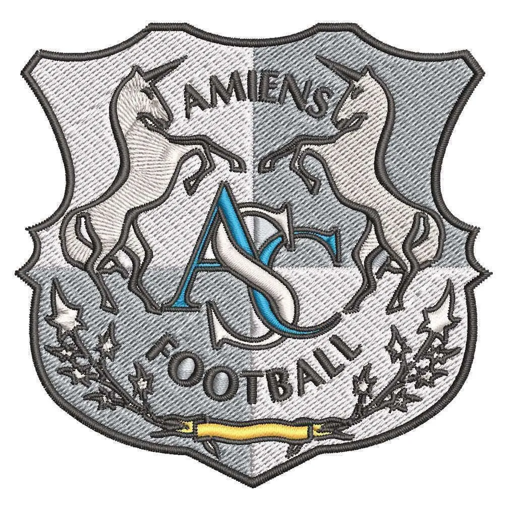 Amiens Football Team: Embroidery Design