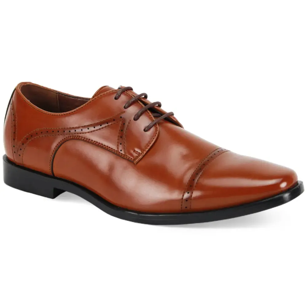 Antonio Cerrelli 7000 Wide Lace-Up Dress Shoes