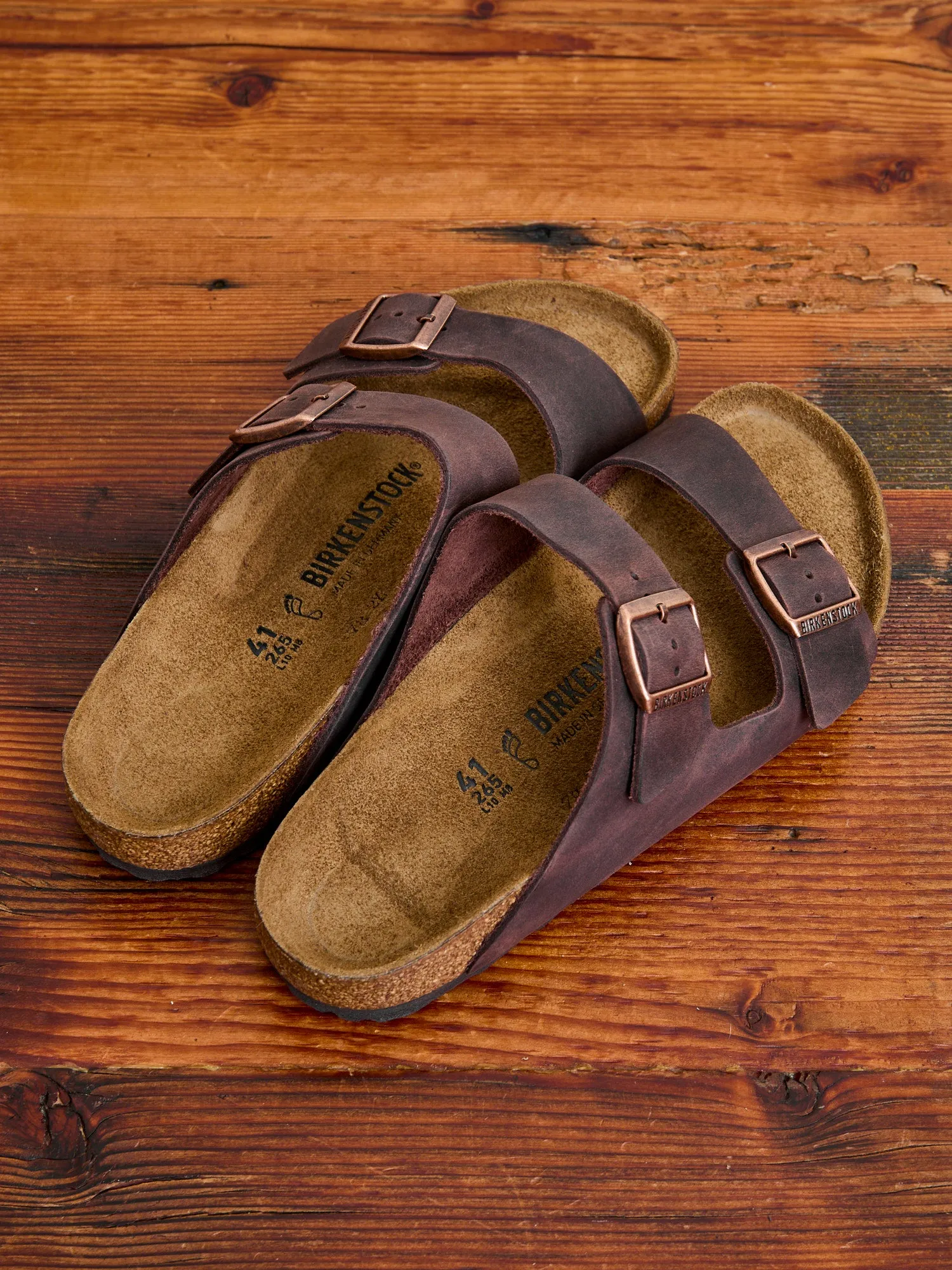 Arizona Sandal in Habana Oiled Leather