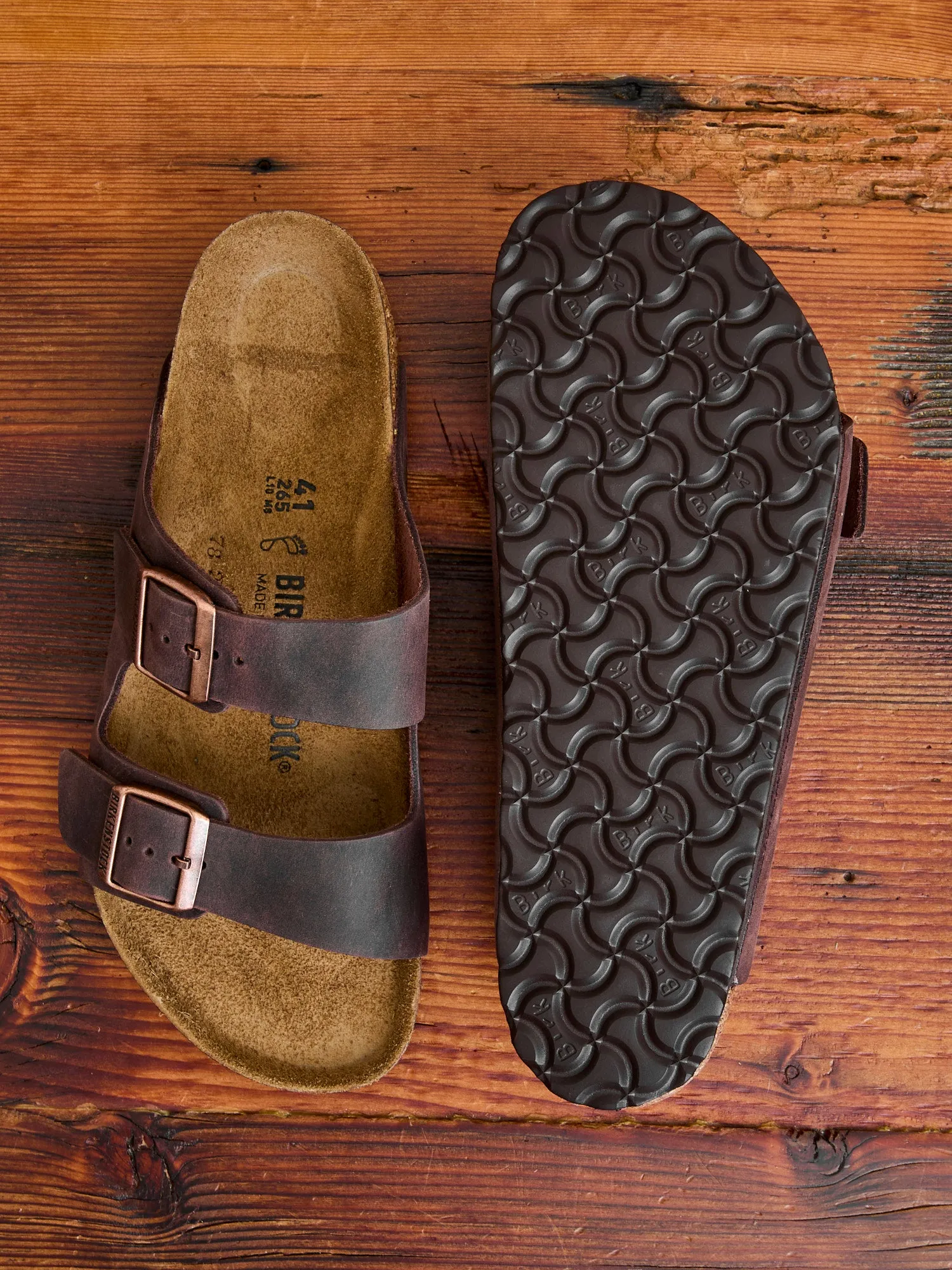 Arizona Sandal in Habana Oiled Leather