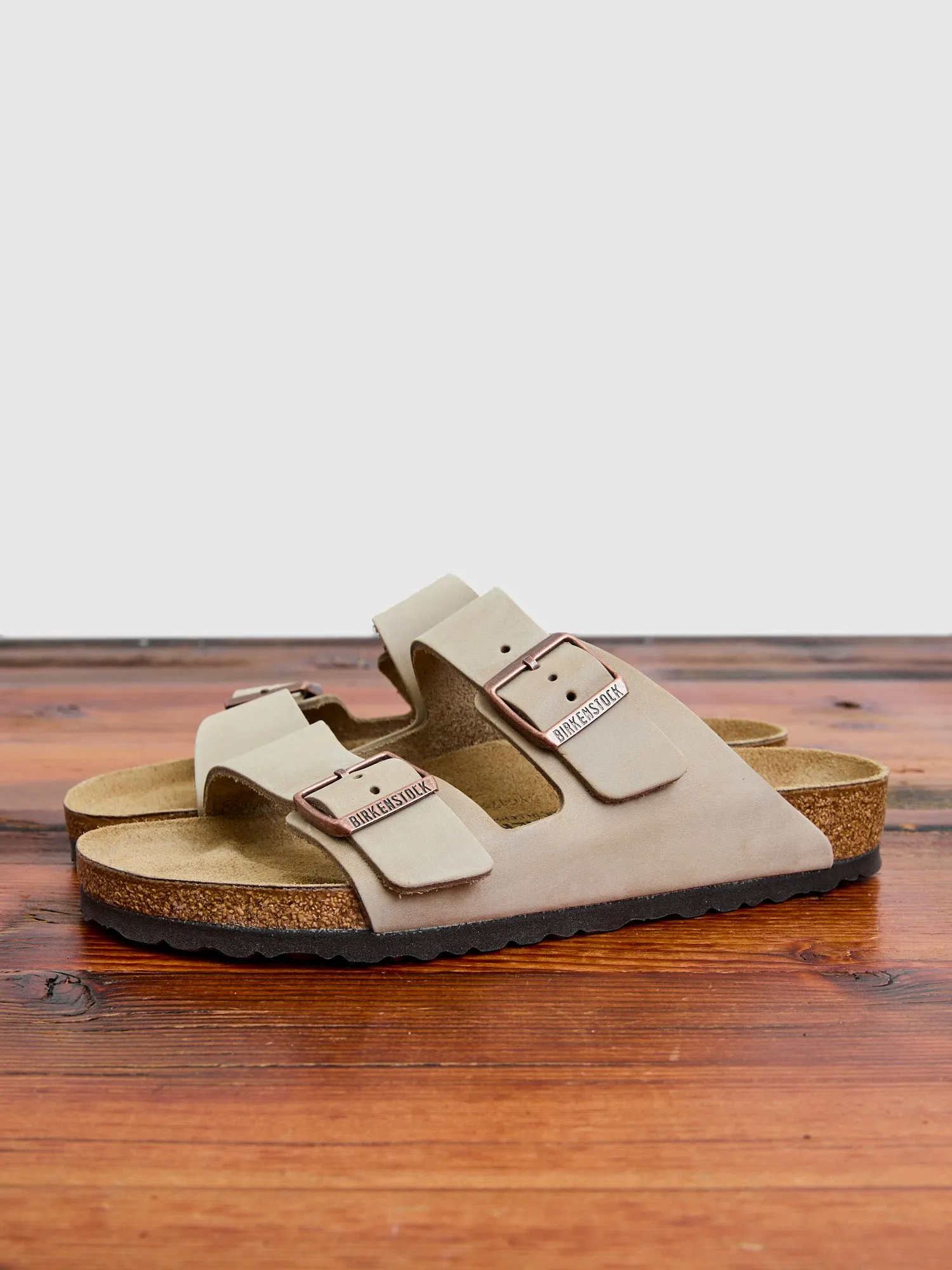 Arizona Sandal in Tobacco Oiled Leather