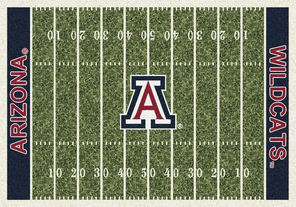 Arizona Wildcats Milliken Football Home Field Novelty Area Rug