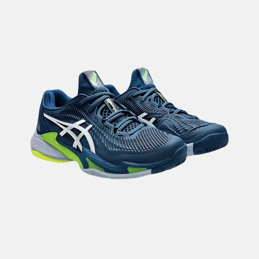 Asics Court FF 3 Men's Tennis Shoes - Mako Blue/White