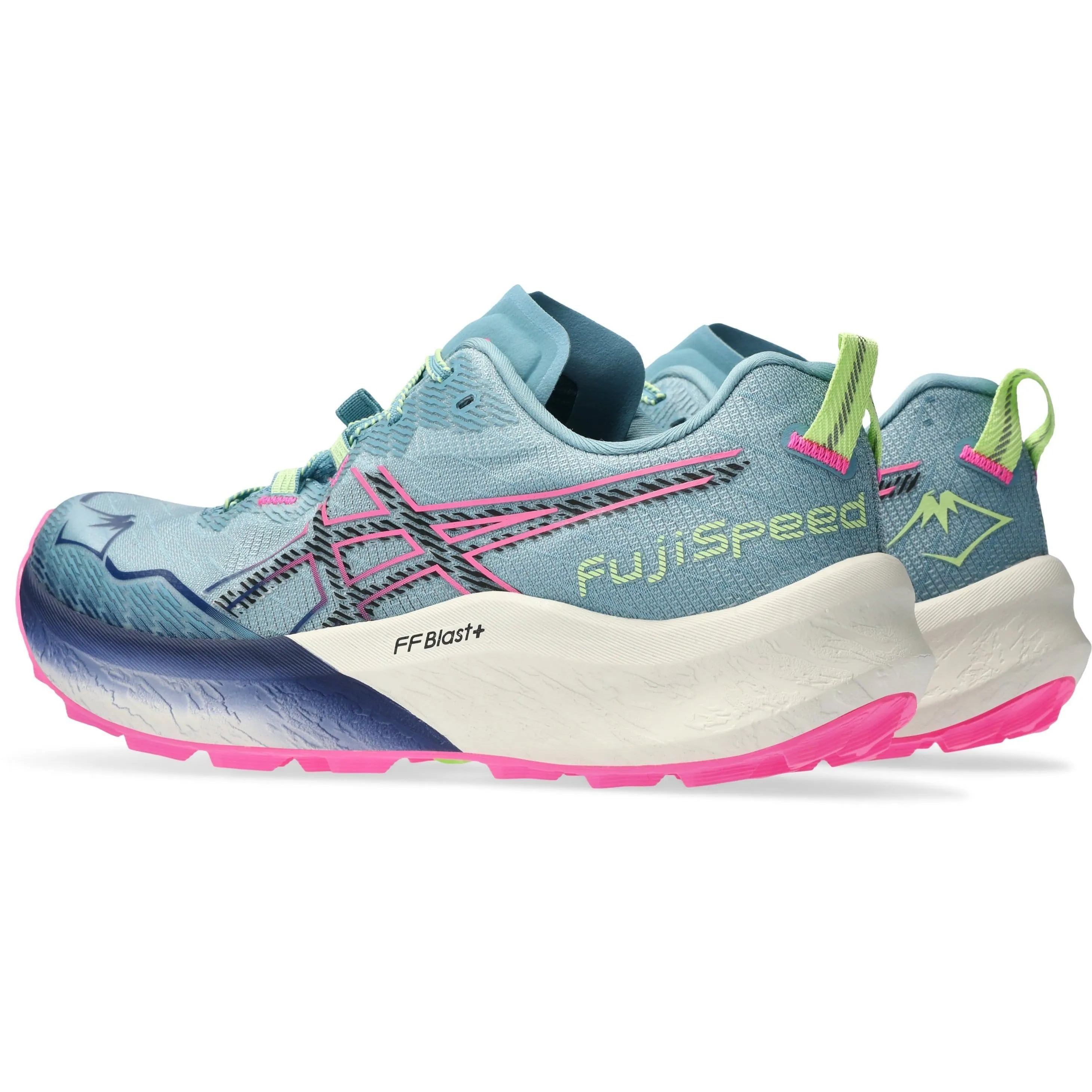 Asics Fuji Speed 2 Womens Trail Running Shoes - Blue