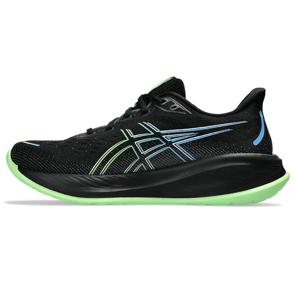 ASICS GEL-CUMULUS 26 MEN'S (BLACK/ ELECTRIC LIME) RUNNING SHOES