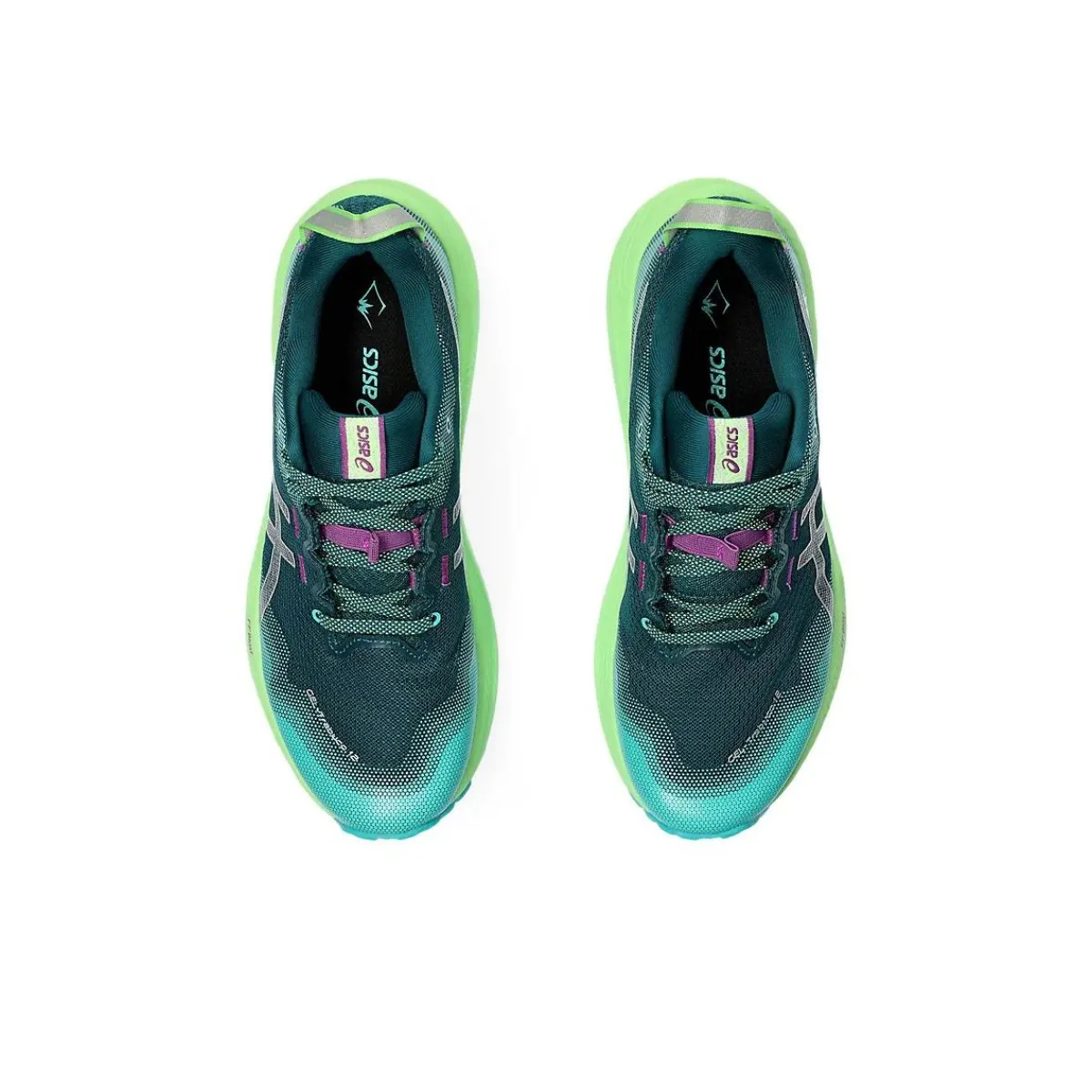 Asics Gel Trabuco 12 Green Turquoise Shoes SS24 Women