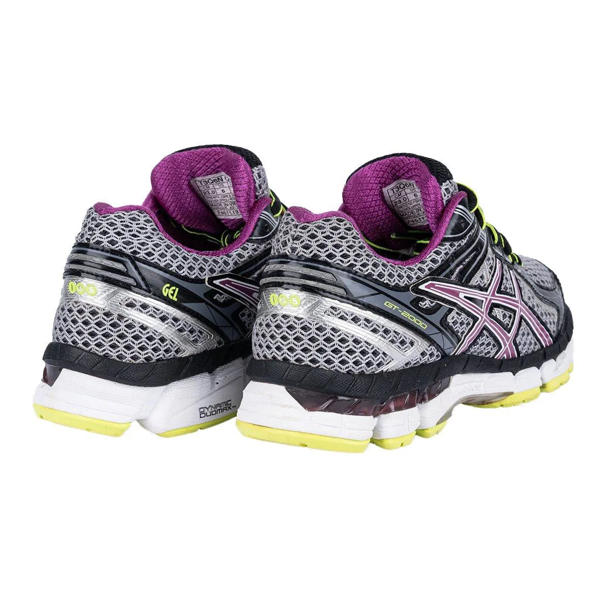 Asics Gt2000 Running Sport Shoes Fabric Grey Colour For Women