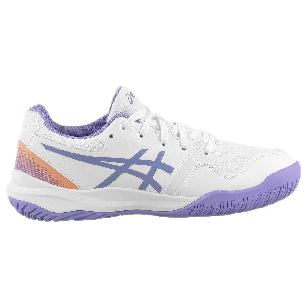 Asics Junior Gel-Resolution 9 GS - White/Amethyst