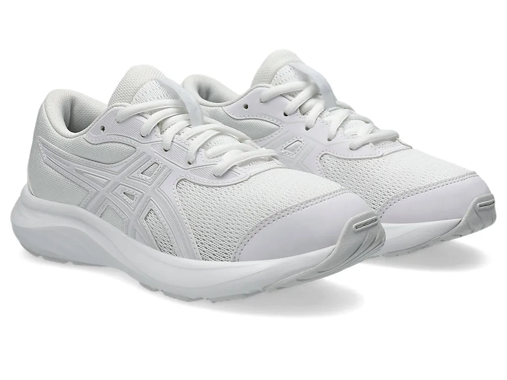 ASICS KID'S CONTEND 9 GS TRIPLE WHITE RUNNING SHOES