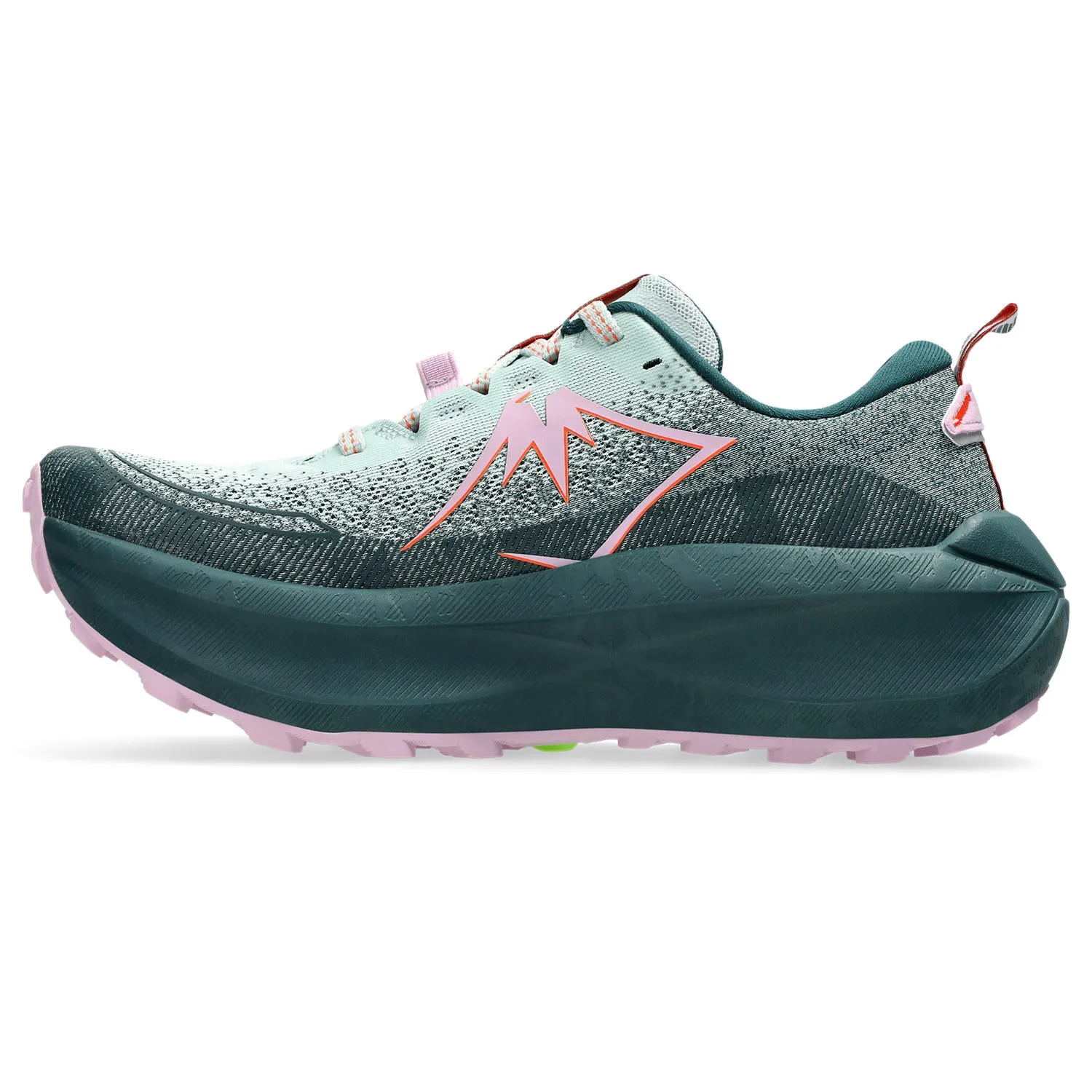 Asics Trabuco Max 4 | Cold Moss / Nova Orange | Womens