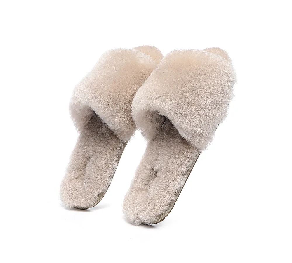 AUSTRALIAN SHEPHERD® UGG Women Fluffy Slides Hailey