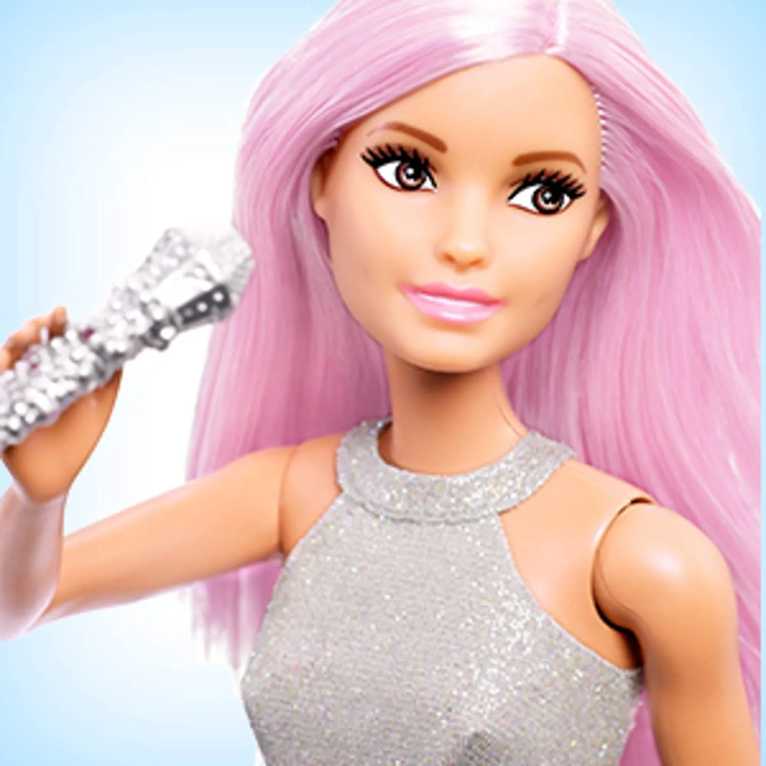 Barbie Pop Star Doll with Microphone