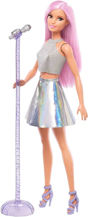 Barbie Pop Star Doll with Microphone