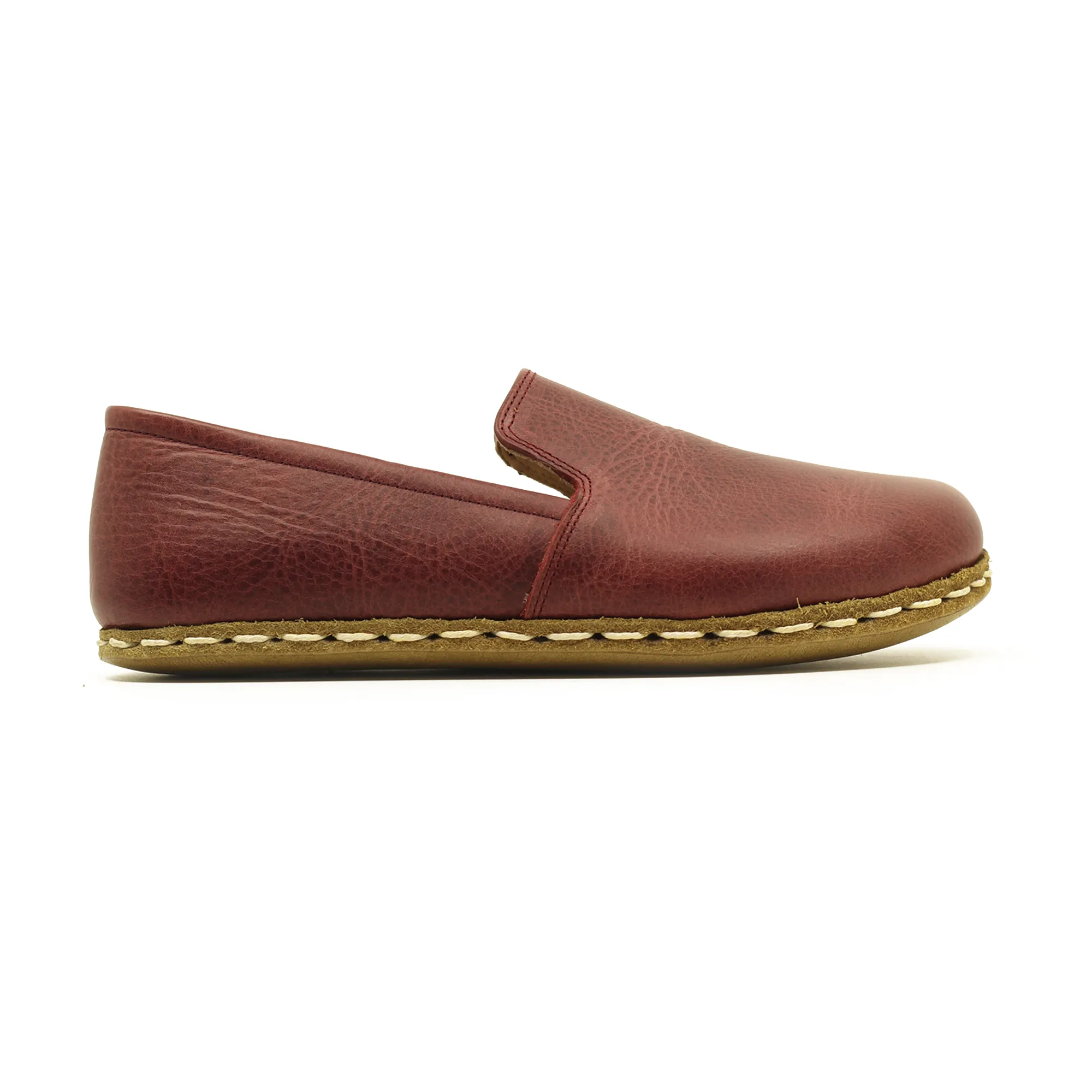 Barefoot Shoes Men's Burgundy