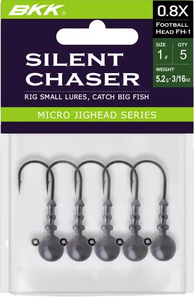 BKK Silent Chaser Football Head Jig Head