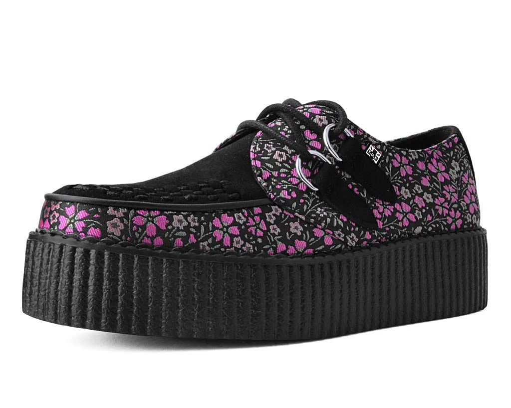 Black & Pink Floral D-Ring Viva Creeper