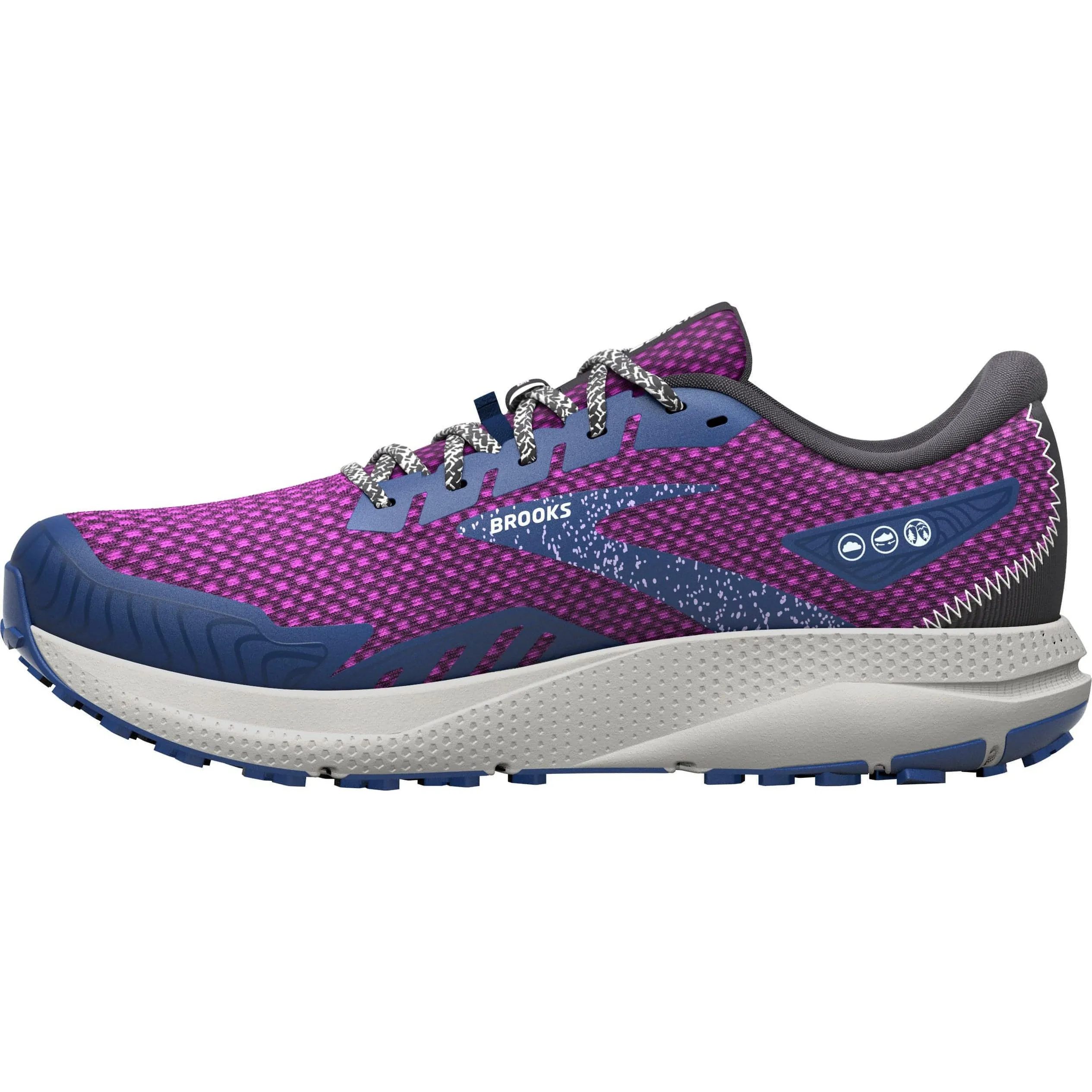 Brooks Divide 4 Womens Trail Running Shoes - Purple