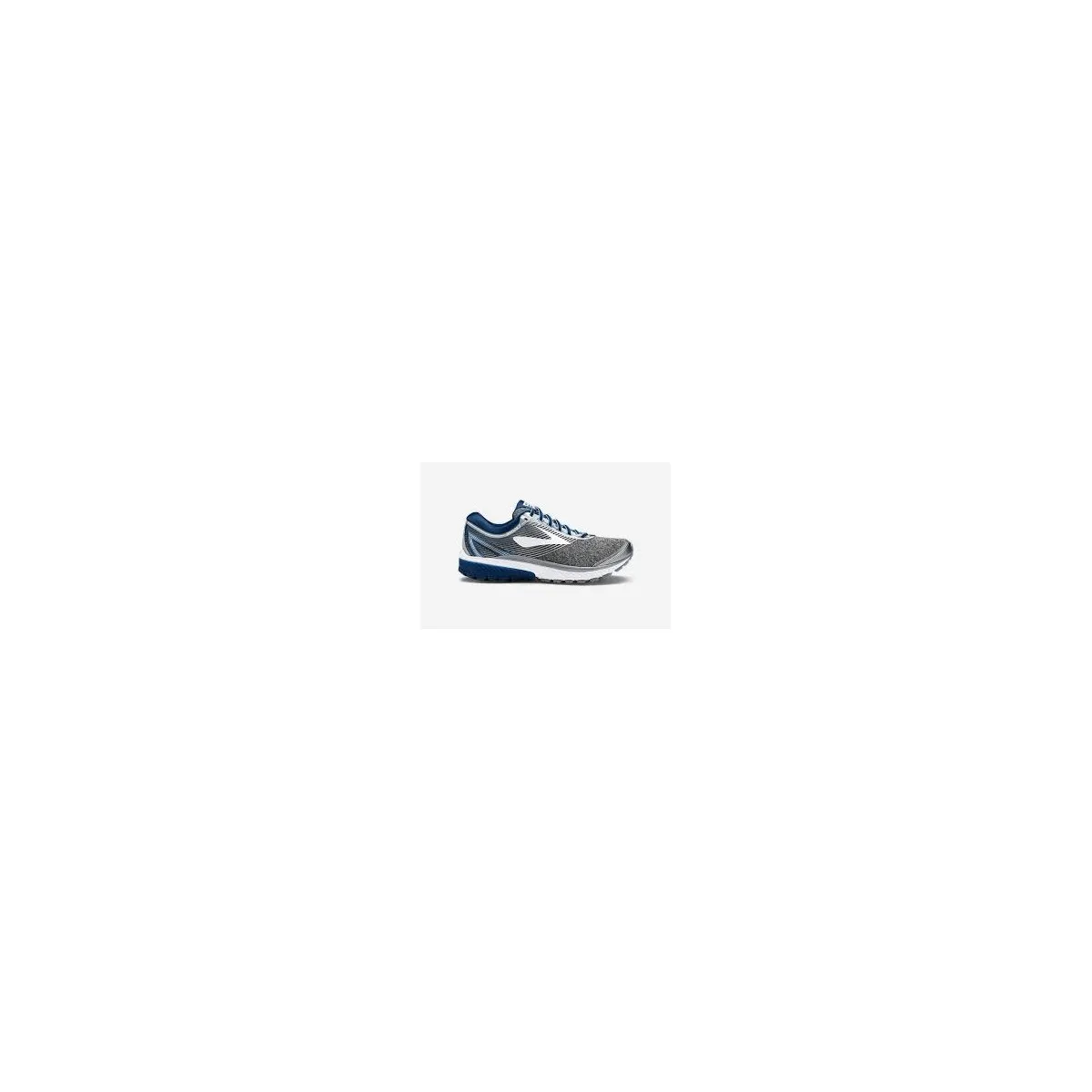 Brooks Ghost 10 shoes. Gray and blue color SS18