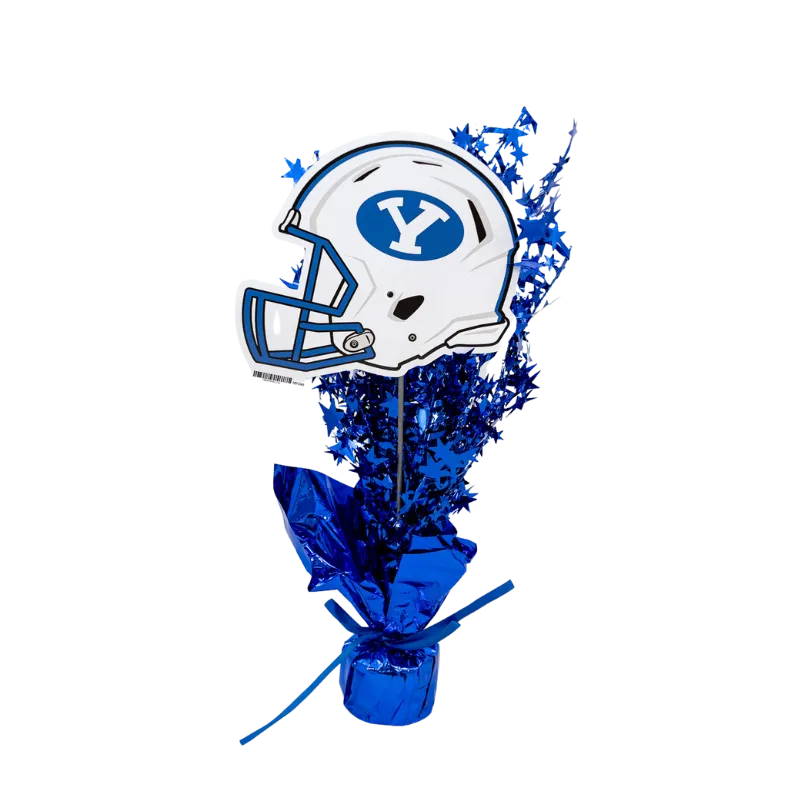 BYU Football Helmet Centerpiece Spray 14" | 1 ct