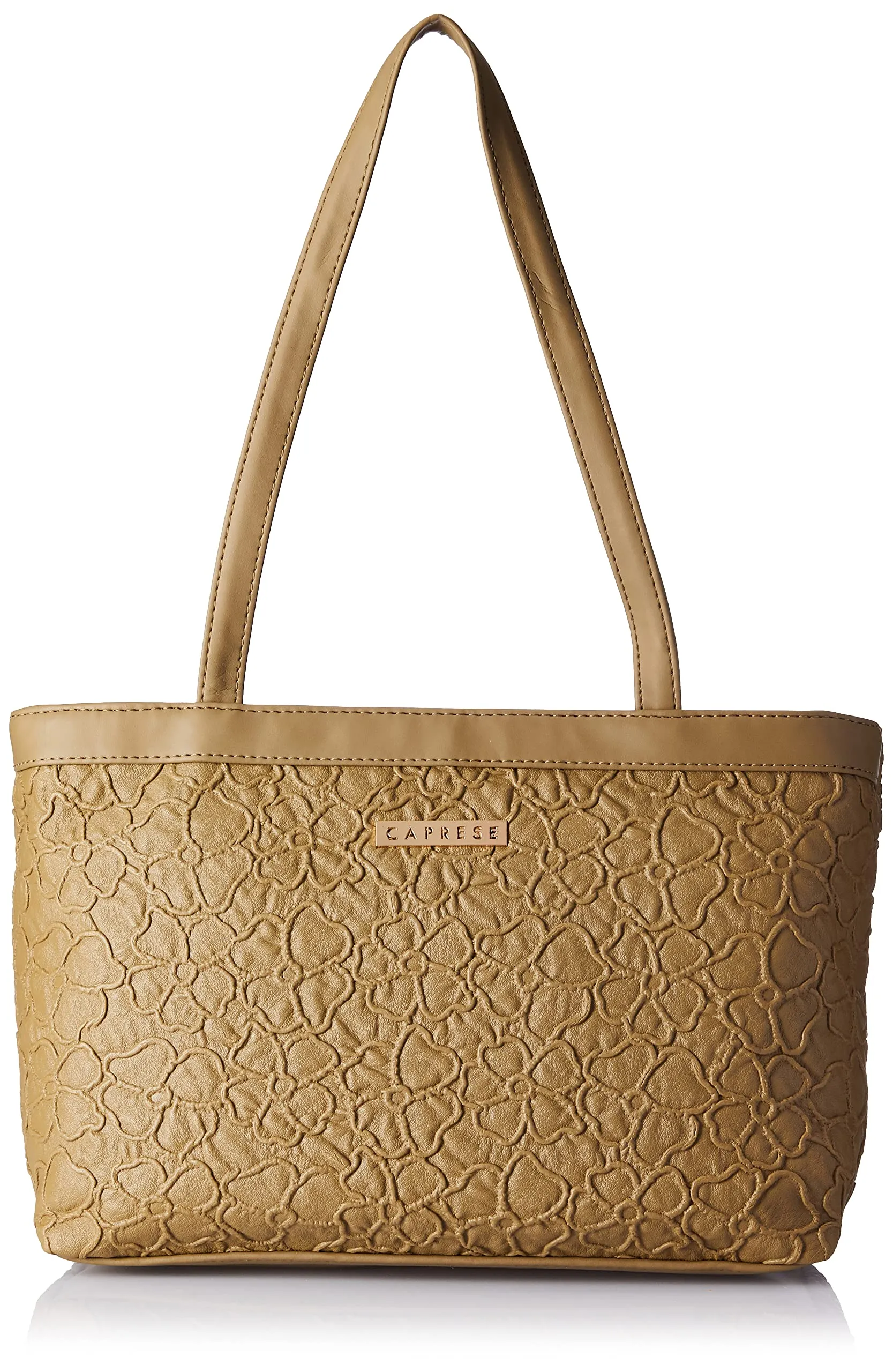 Caprese womens FLEUR T Medium KHAKI Tote Bag