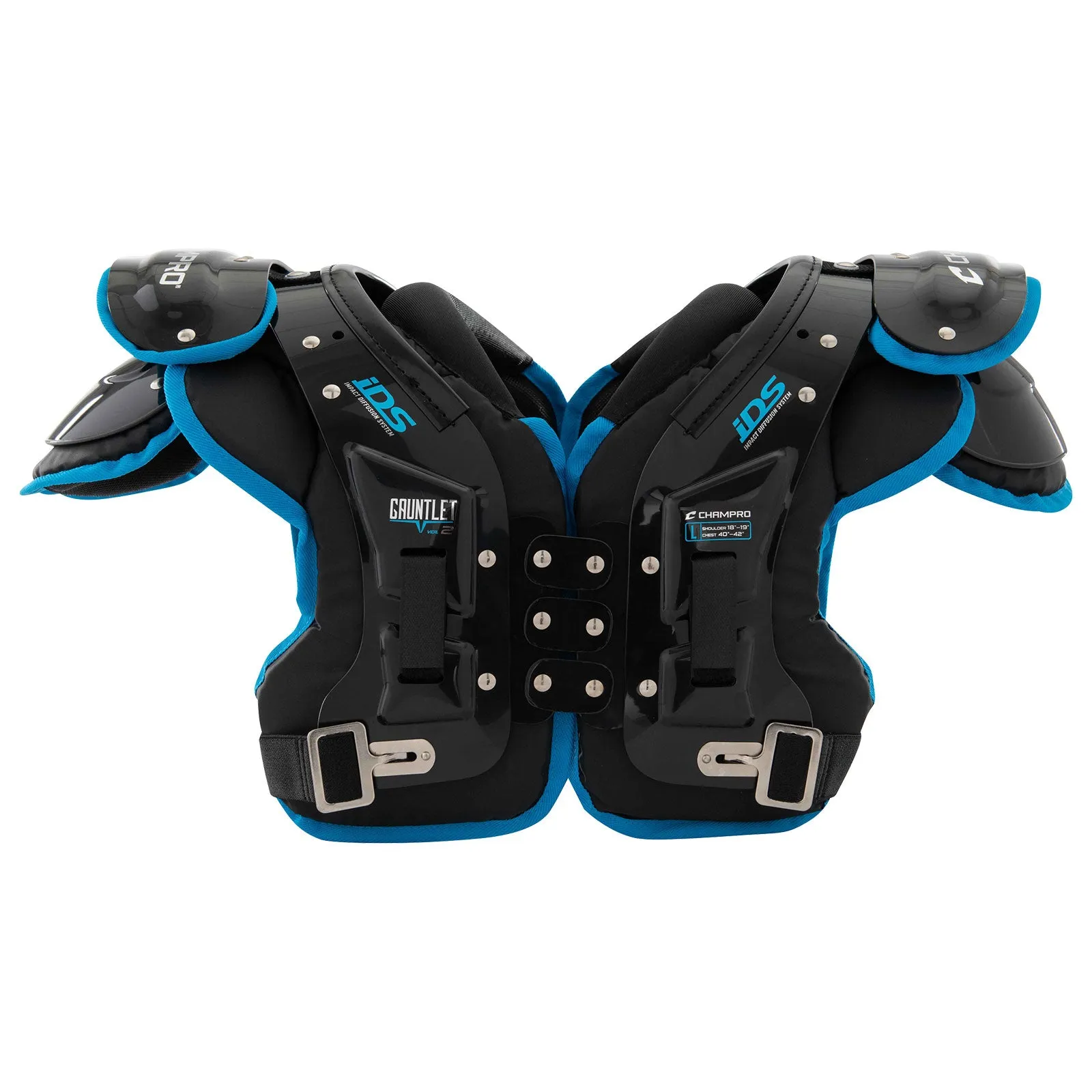 Champro Adult Gauntlet II Football Shoulder Pads