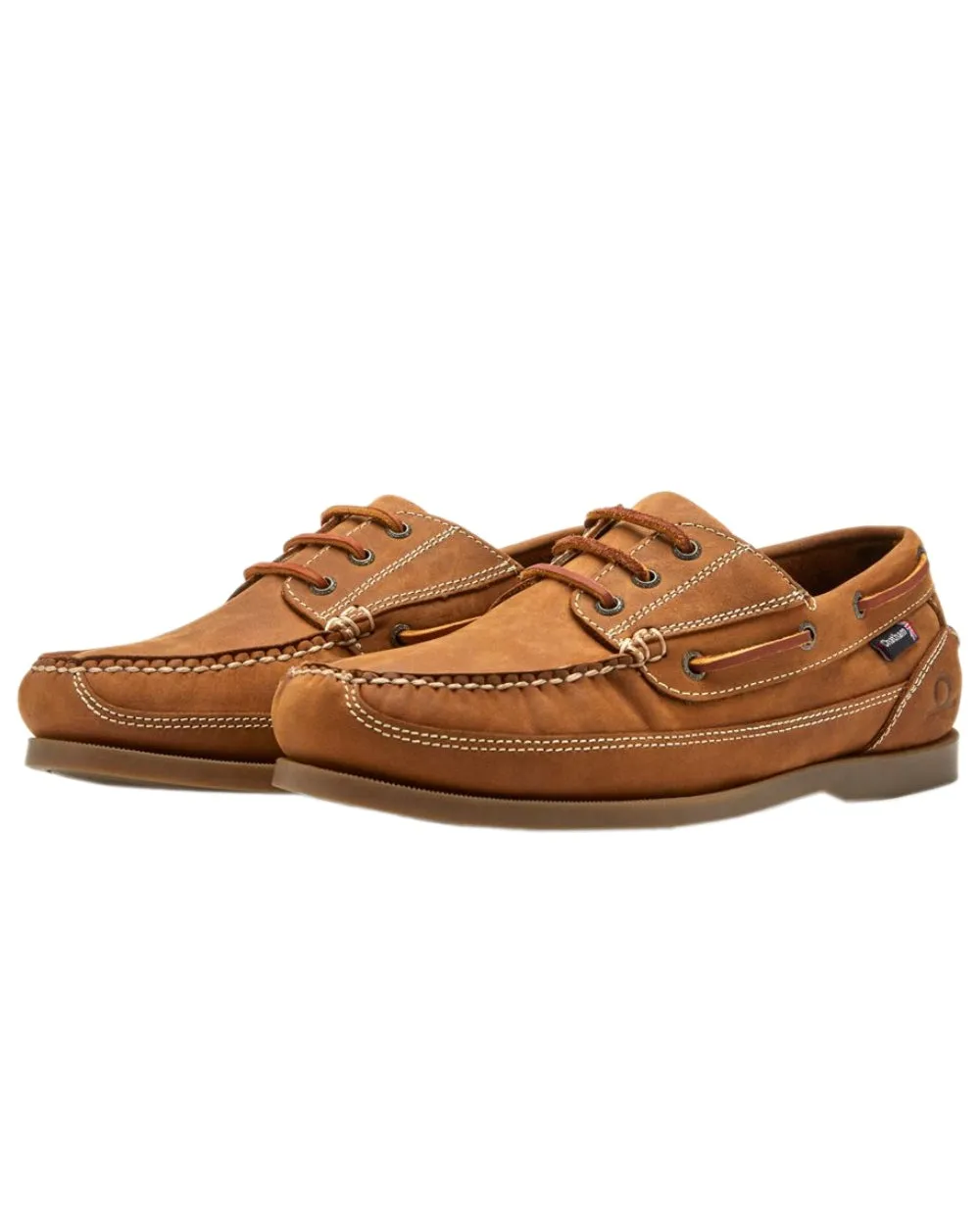 Chatham Mens Rockwell II G2 Leather Wide Fit Boat Shoes