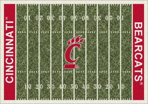 Cincinnati Bearcats Milliken Football Home Field Novelty Area Rug