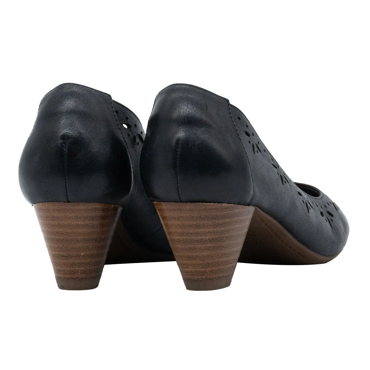 Clarks Denny Dazzle High-Heel Shoes Leather Black Colour For Women