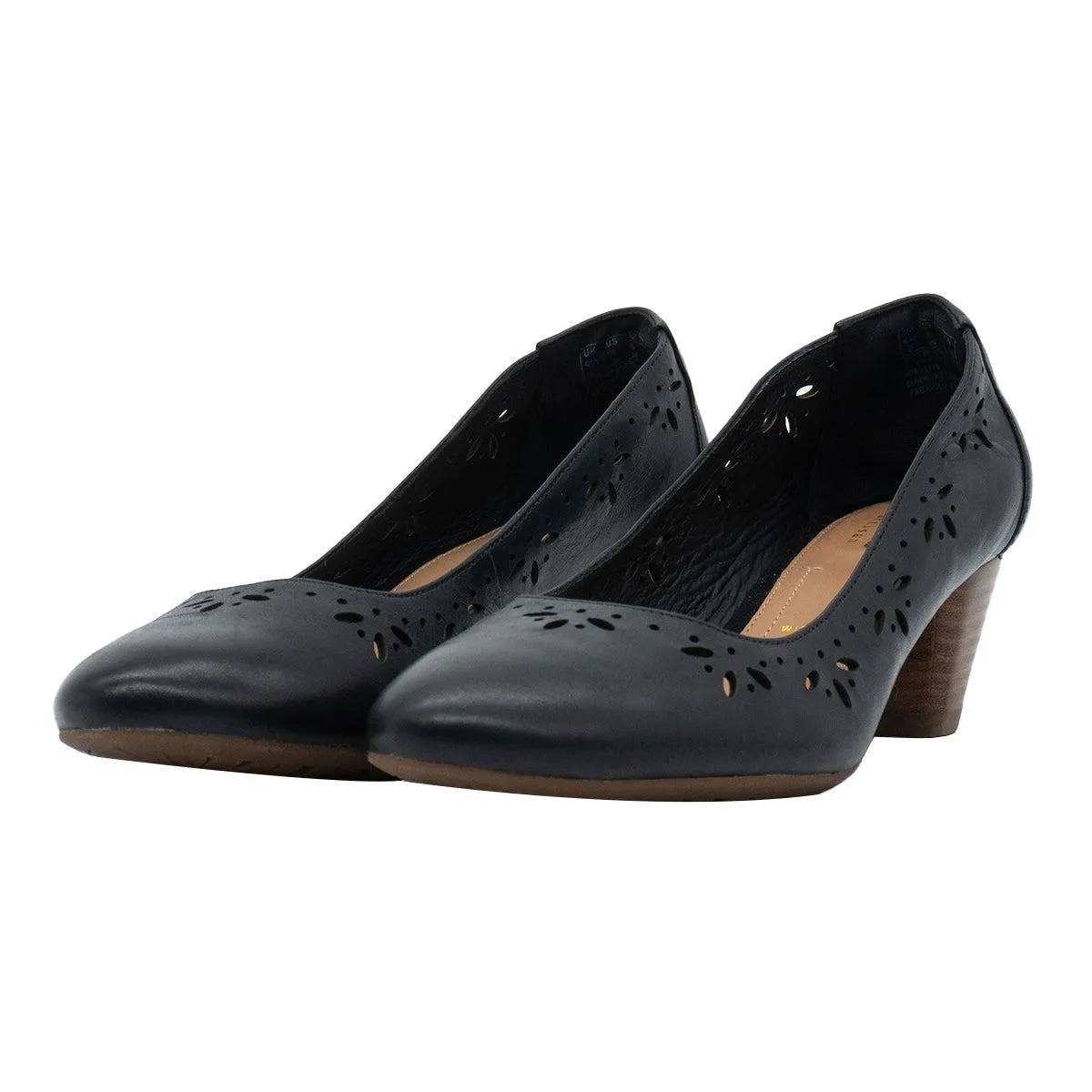 Clarks Denny Dazzle High-Heel Shoes Leather Black Colour For Women