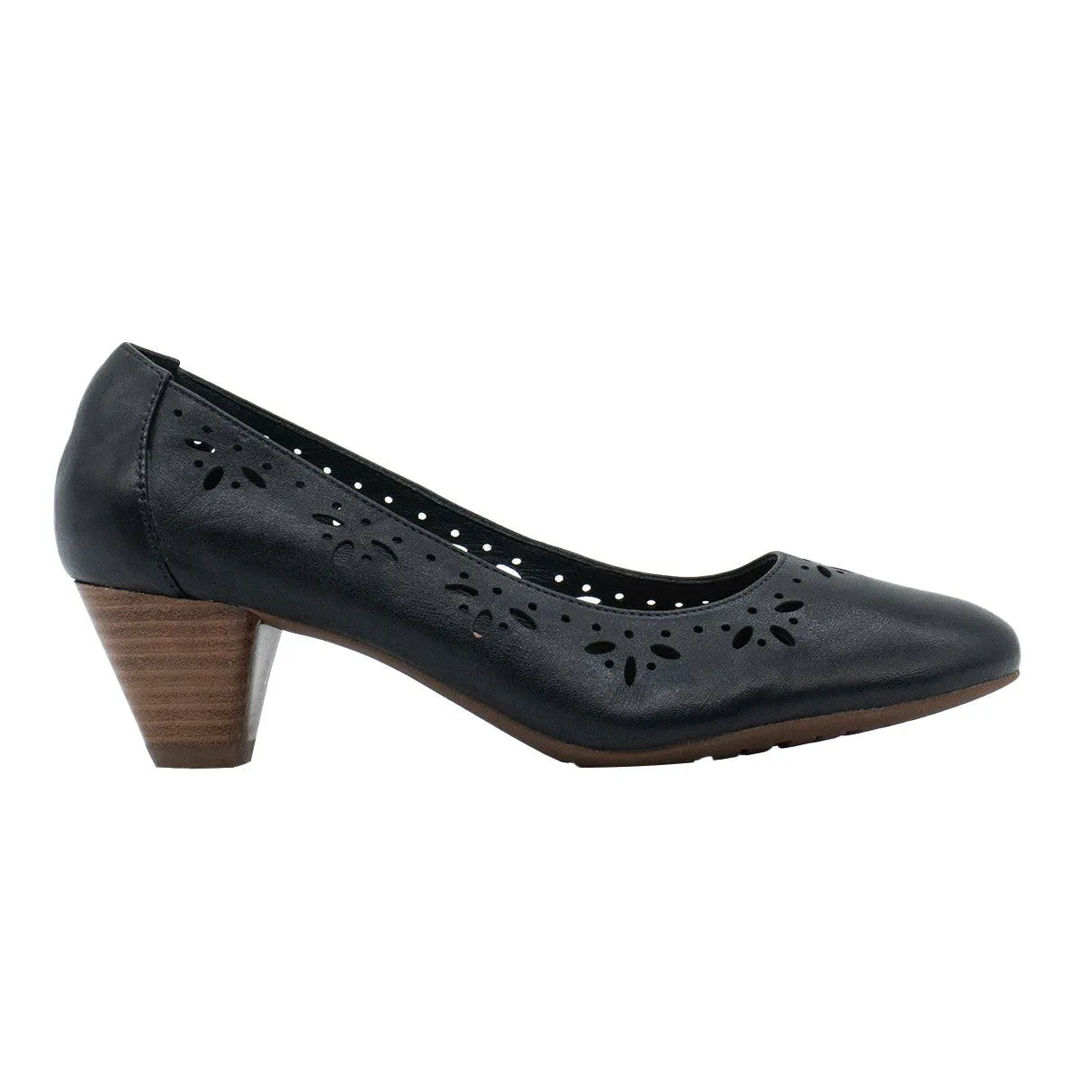 Clarks Denny Dazzle High-Heel Shoes Leather Black Colour For Women