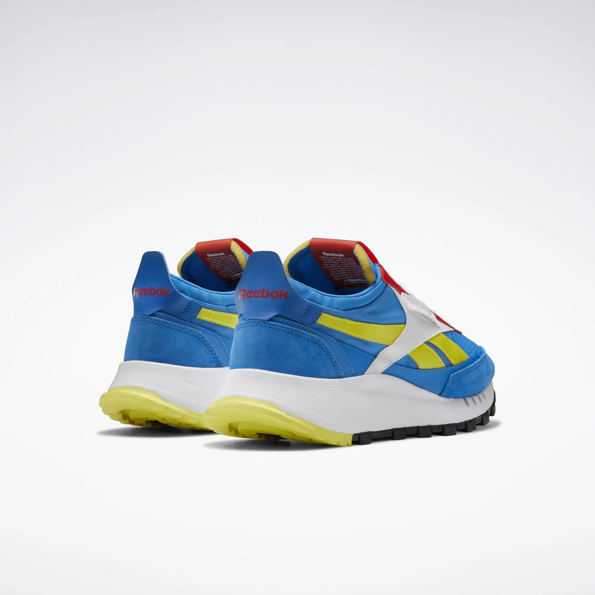 Classic Leather Legacy Shoes (Dynamic Blue   Horizon Blue   Instinct Red)